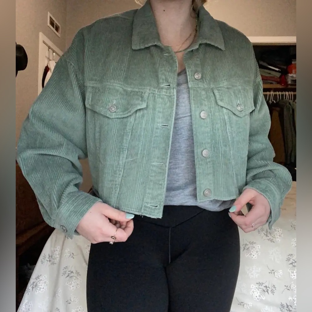 Corduroy jacket 💚